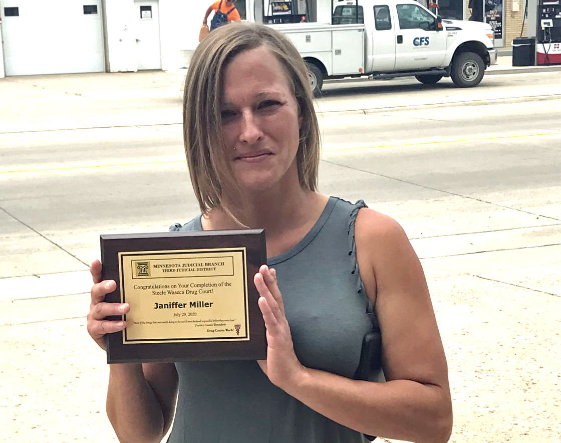 Steele/Waseca Drug Court graduate 2